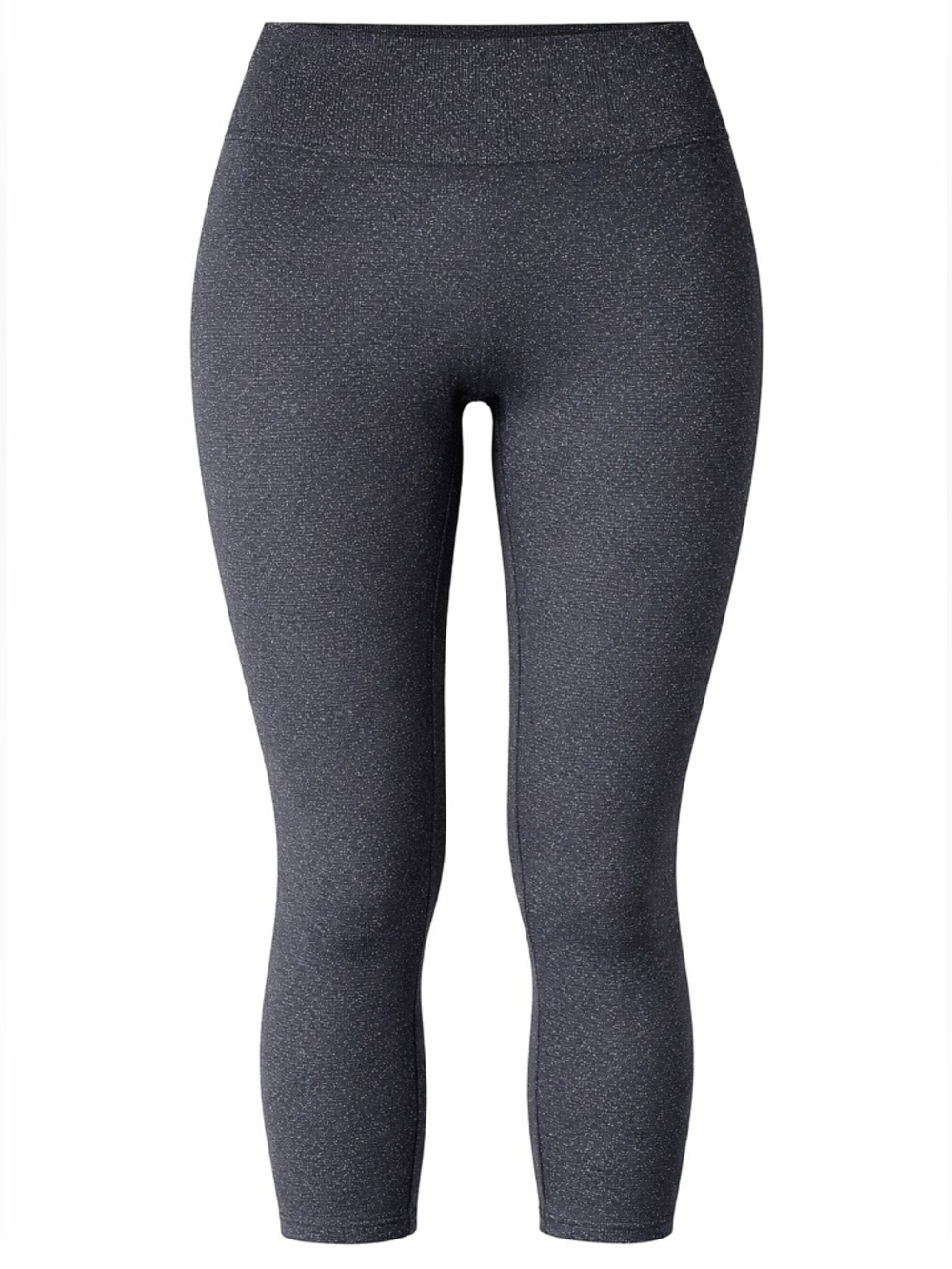 Athleta Women Gray Shimmer Leggings High Rise Athletic Yoga Pants